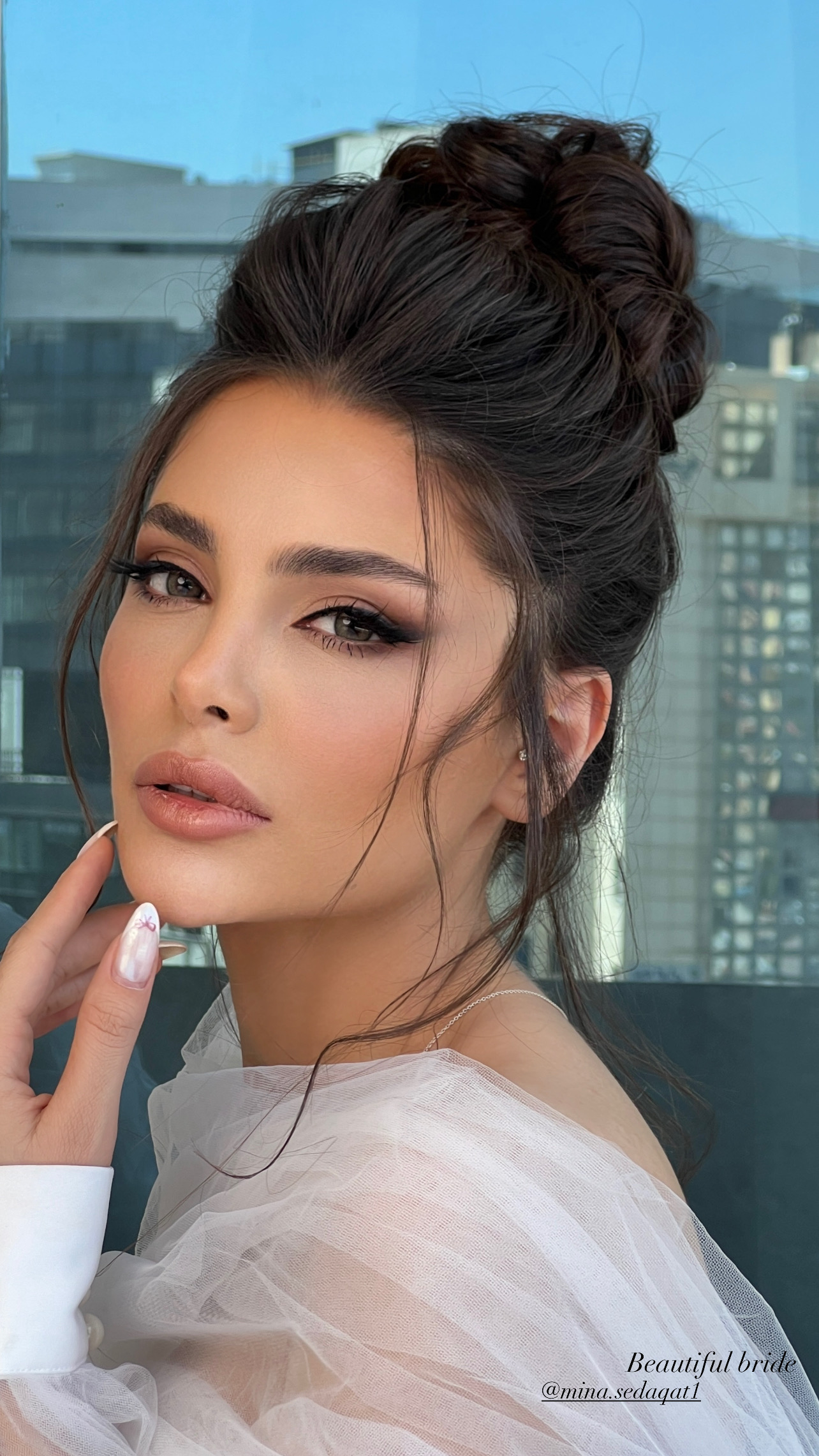 Portrait of Sahar — Makeup By Sahar, luxury London bridal and wedding makeup artist