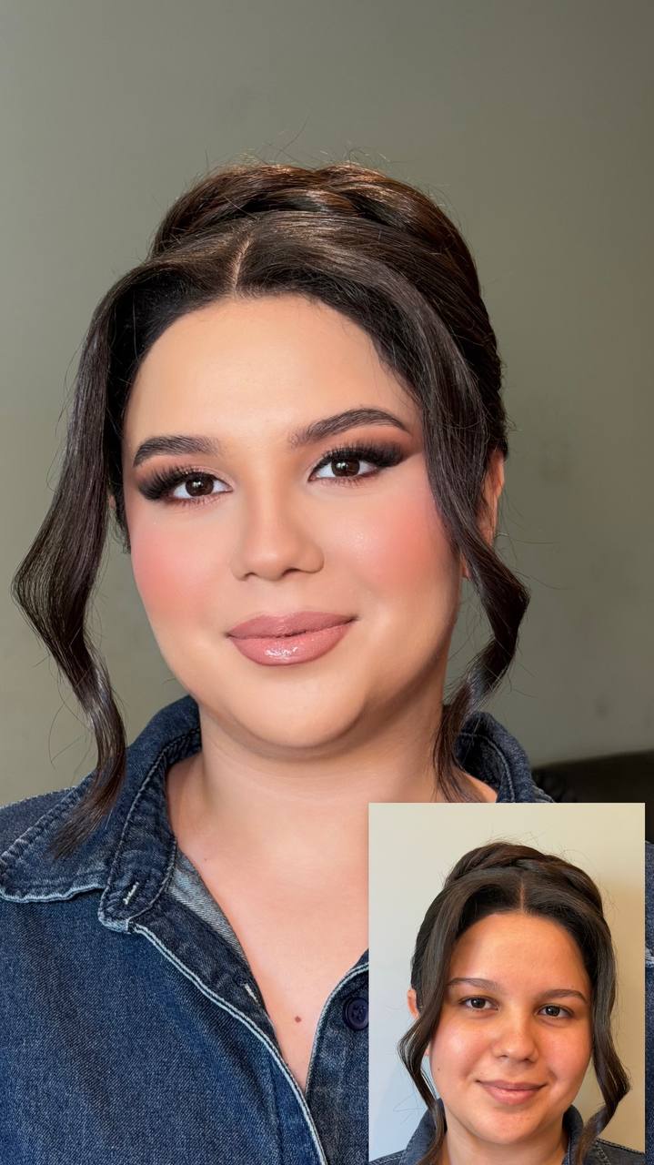 Makeup By Sahar gallery photo — Full glam bridal makeup